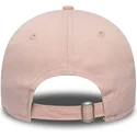 petten-gebogen-roze-verstelbaar-9twenty-essential-packable-van-los-angeles-dodgers-mlb-van-new-era