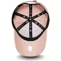 petten-gebogen-roze-verstelbaar-9twenty-essential-packable-van-los-angeles-dodgers-mlb-van-new-era