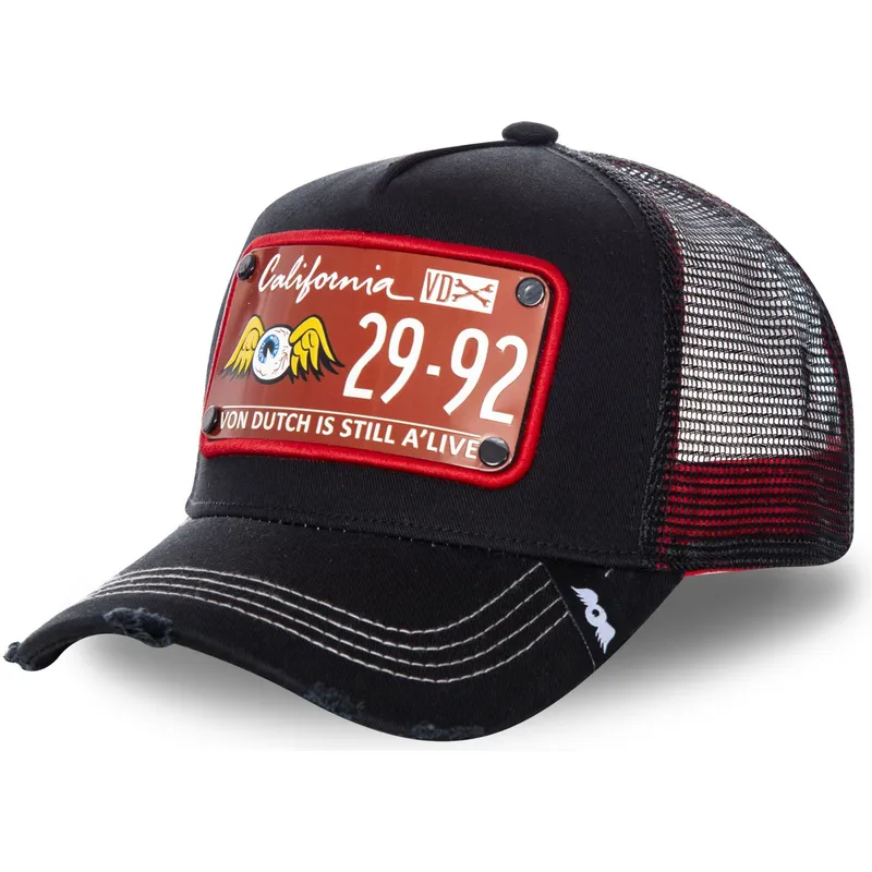 petten-gebogen-zwart-snapback-placa-truck14-van-von-dutch