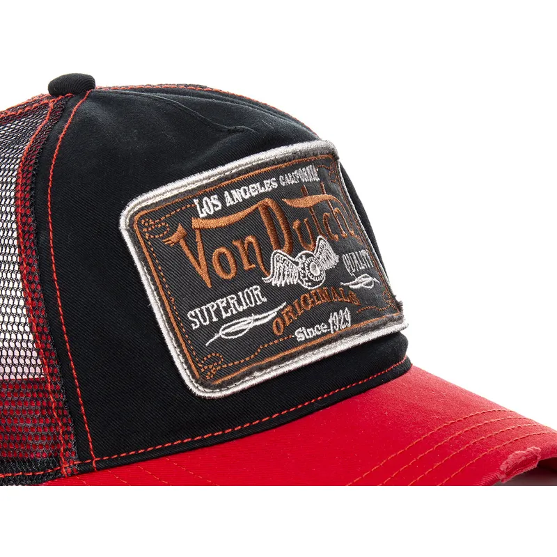 petten-gebogen-zwart-snapback-truck09-van-von-dutch