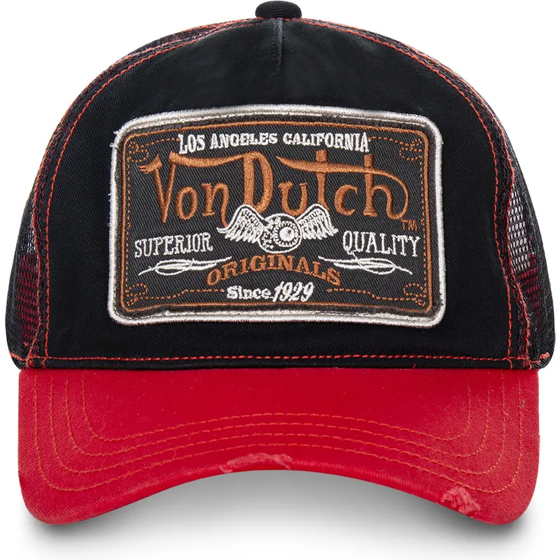 petten-gebogen-zwart-snapback-truck09-van-von-dutch