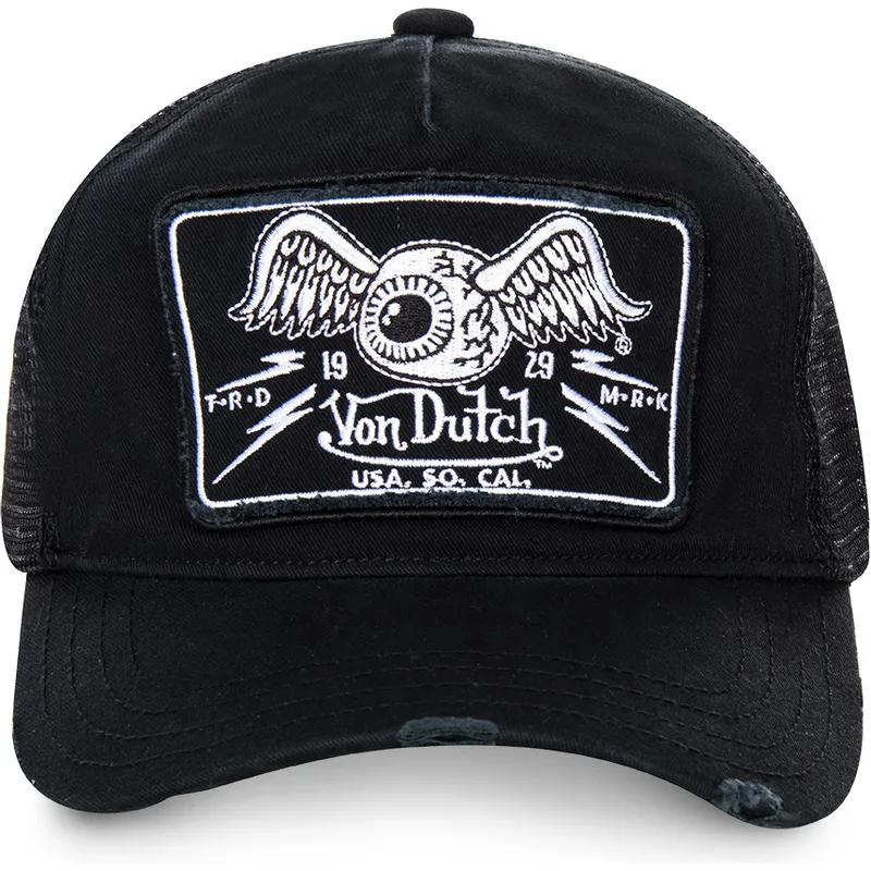 petten-gebogen-zwart-snapback-truck07-van-von-dutch