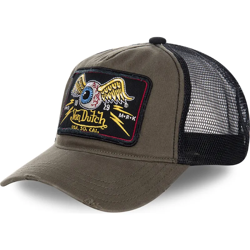 petten-gebogen-bruin-snapback-truck06-van-von-dutch