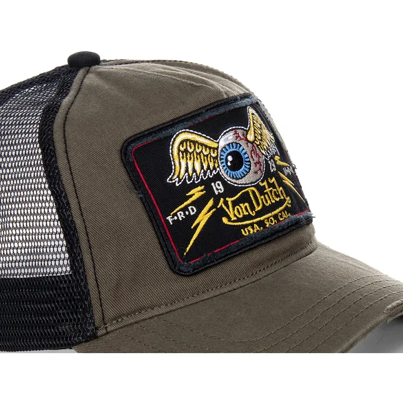 petten-gebogen-bruin-snapback-truck06-van-von-dutch