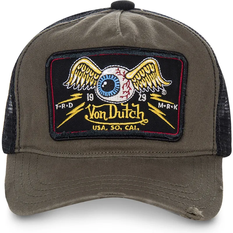 petten-gebogen-bruin-snapback-truck06-van-von-dutch