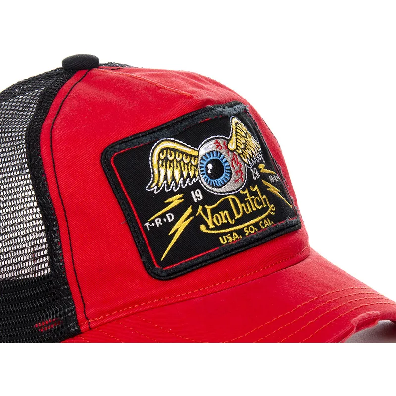 petten-gebogen-rood-snapback-truck05-van-von-dutch
