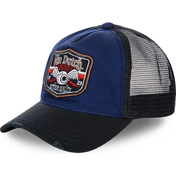 petten-gebogen-blauw-snapback-truck03-van-von-dutch