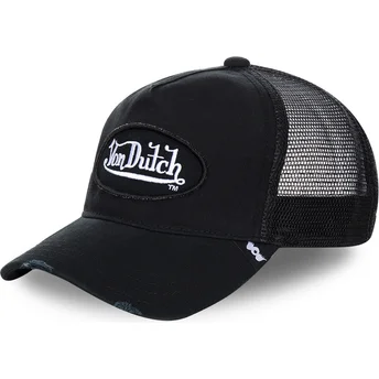 petten-gebogen-zwart-snapback-truck01-van-von-dutch