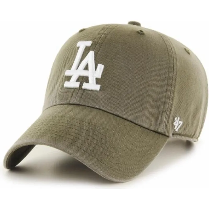 petten-gebogen-bruin-verstelbaar-van-los-angeles-dodgers-mlb-van-47-brand