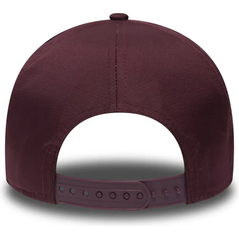 petten-gebogen-rood-snapback-ripstop-a-frame-van-los-angeles-dodgers-mlb-van-new-era
