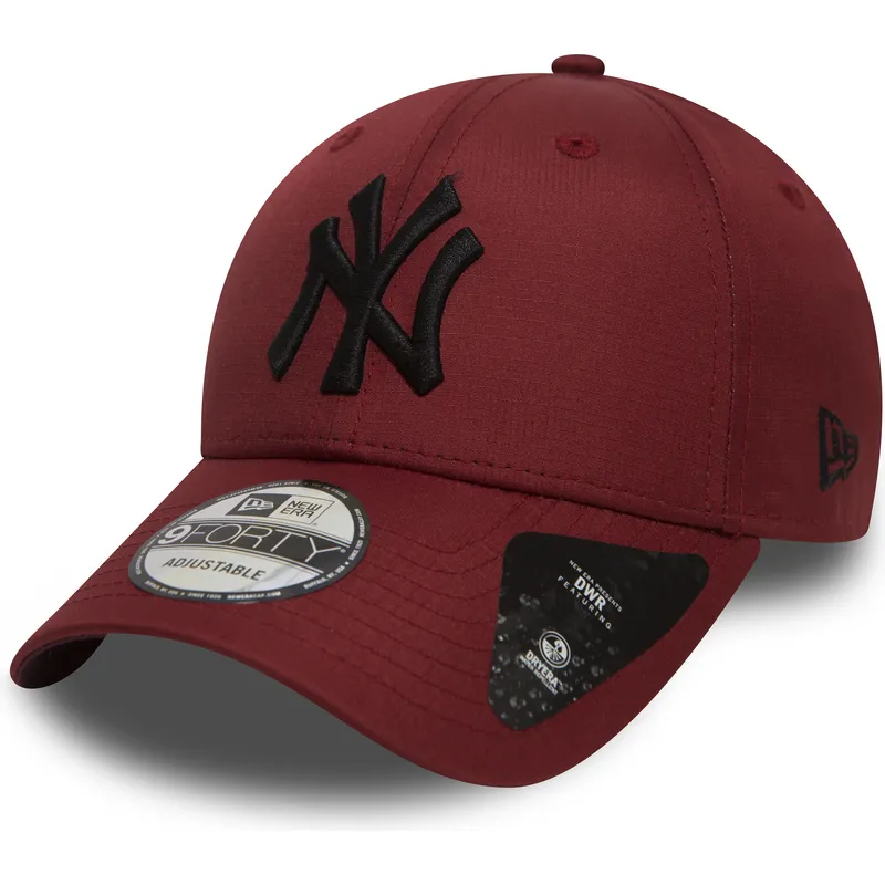 petten-gebogen-rood-verstelbaar-9forty-ripstop-van-new-york-yankees-mlb-van-new-era petten-gebogen-rood-verstelbaar-9forty-ripstop-van-new-york-yankees-mlb-van-new-era