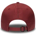 petten-gebogen-rood-verstelbaar-9forty-ripstop-van-new-york-yankees-mlb-van-new-era