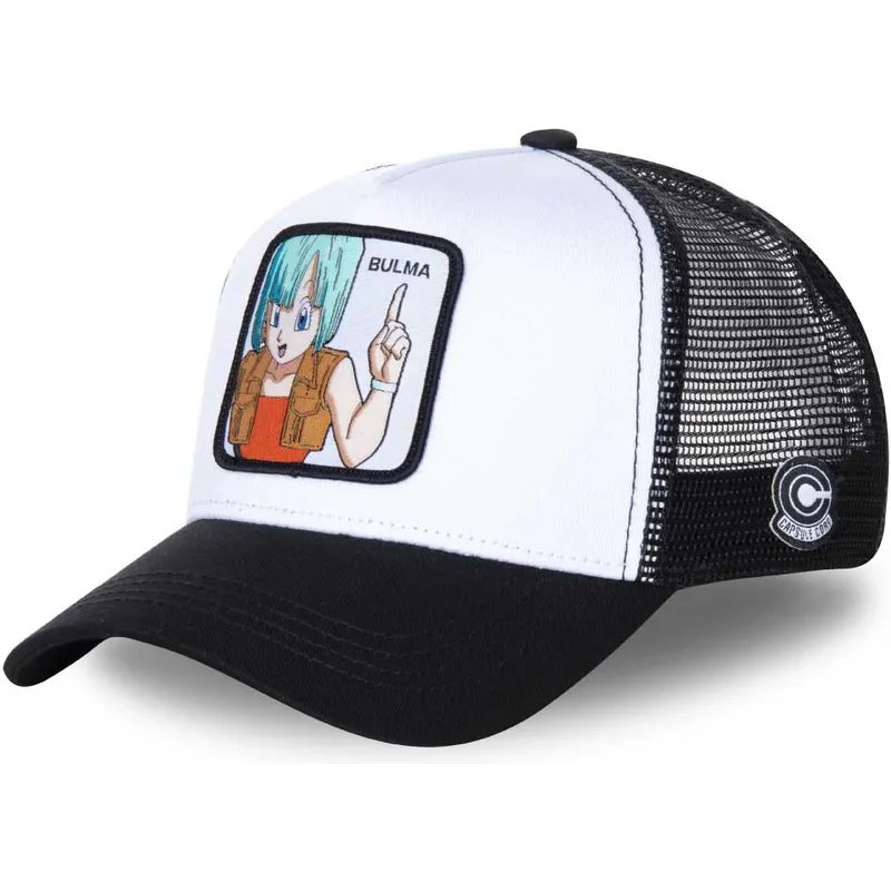 petten-gebogen-wit-snapback-bul3-bulma-dragon-ball-van-capslab