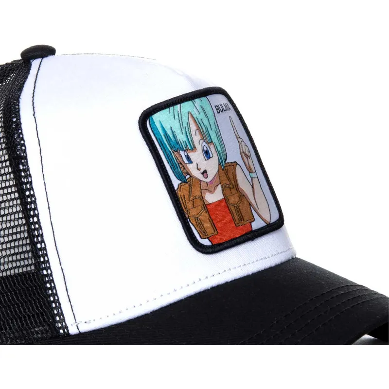 petten-gebogen-wit-snapback-bul3-bulma-dragon-ball-van-capslab