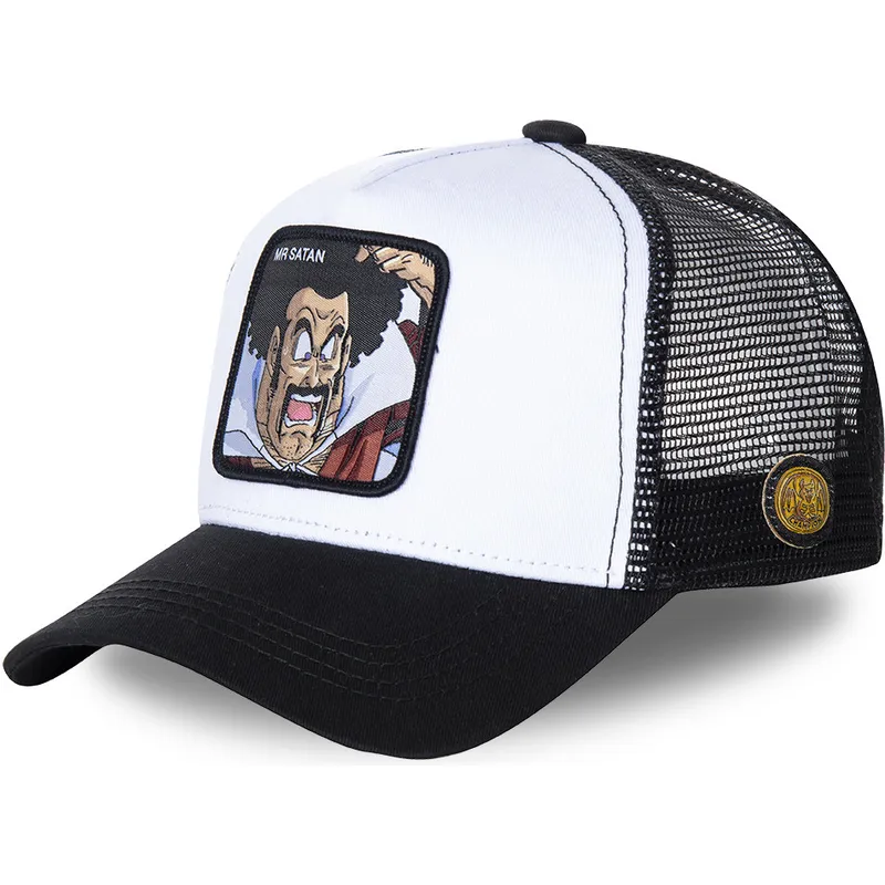 petten-gebogen-wit-snapback-sat1-mr-satan-dragon-ball-van-capslab