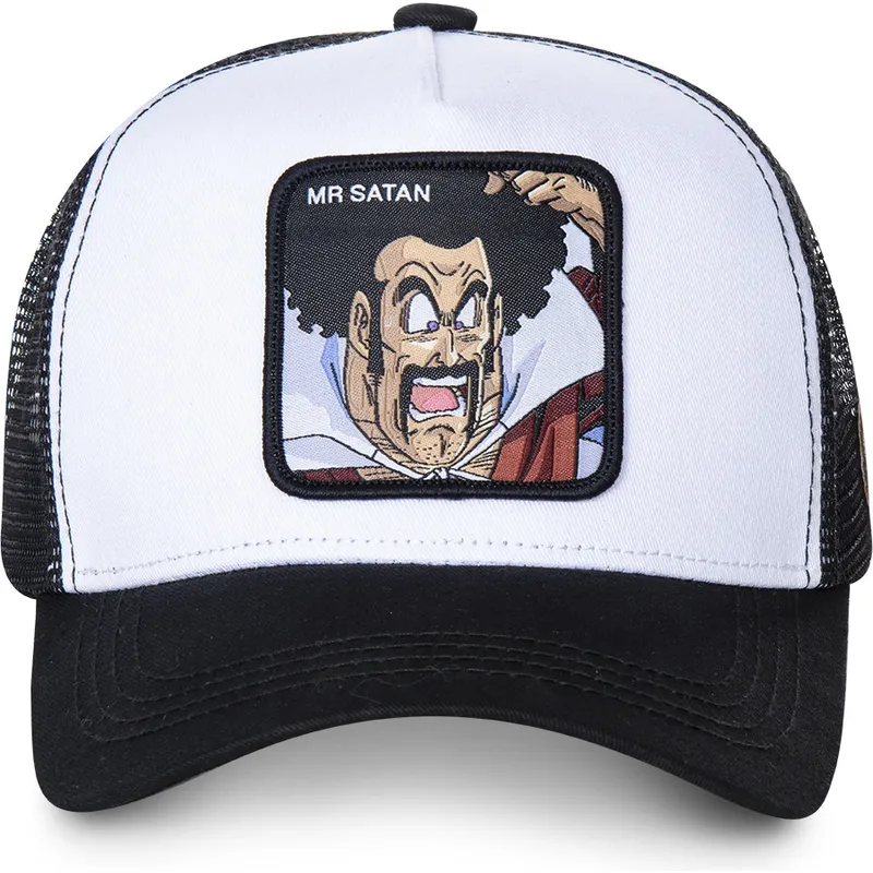 petten-gebogen-wit-snapback-sat1-mr-satan-dragon-ball-van-capslab