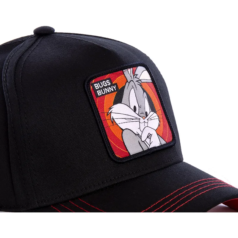petten-gebogen-zwart-snapback-bug2-bugs-bunny-looney-tunes-van-capslab