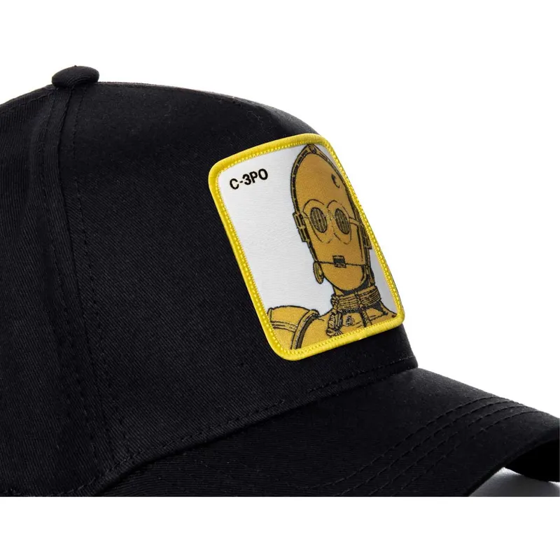 petten-gebogen-zwart-snapback-c3p3-c-3po-star-wars-van-capslab