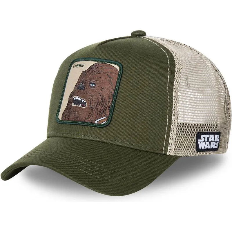 petten-gebogen-groen-snapback-che1-chewbacca-star-wars-van-capslab