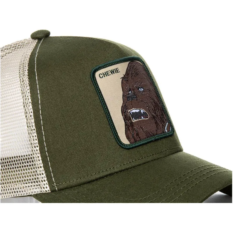 petten-gebogen-groen-snapback-che1-chewbacca-star-wars-van-capslab