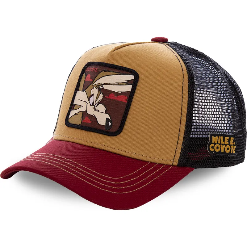 petten-gebogen-bruin-snapback-coy2-coyote-looney-tunes-van-capslab