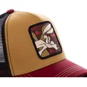petten-gebogen-bruin-snapback-coy2-coyote-looney-tunes-van-capslab