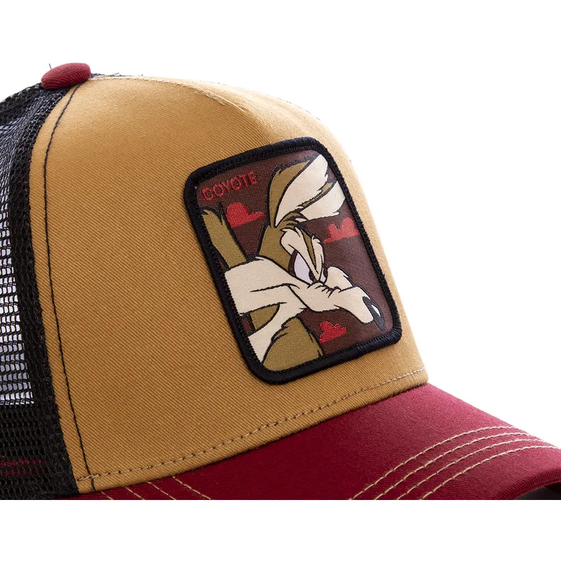 petten-gebogen-bruin-snapback-coy2-coyote-looney-tunes-van-capslab