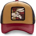 petten-gebogen-bruin-snapback-coy2-coyote-looney-tunes-van-capslab