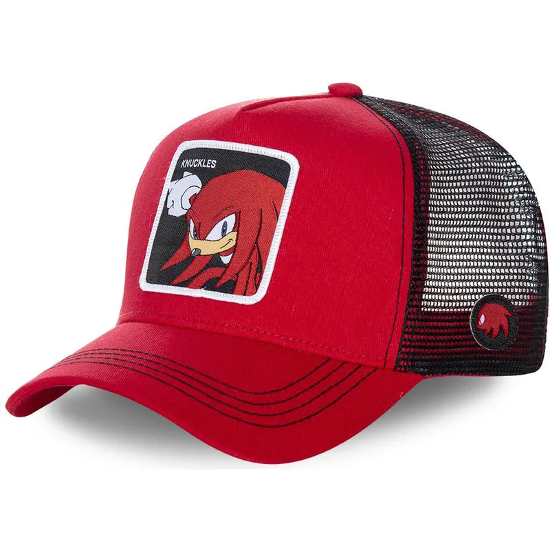 petten-gebogen-rood-snapback-knu-knuckles-the-echidna-sonic-the-hedgehog-van-capslab