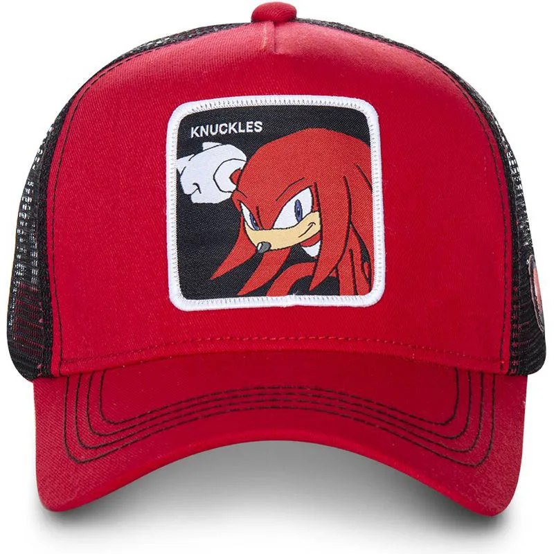 petten-gebogen-rood-snapback-knu-knuckles-the-echidna-sonic-the-hedgehog-van-capslab