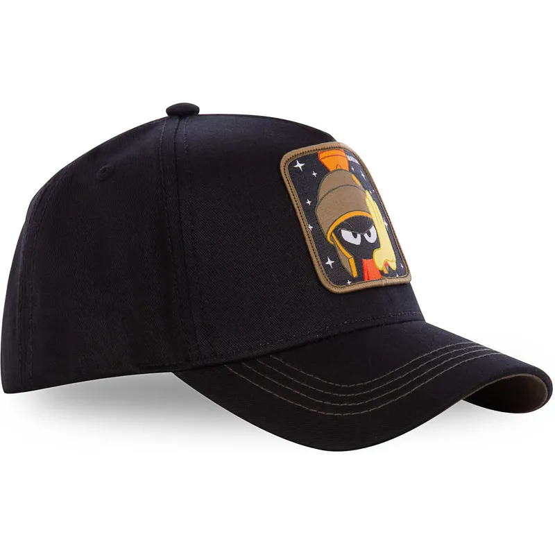 petten-gebogen-zwart-snapback-mar3-marvin-de-marsman-looney-tunes-van-capslab