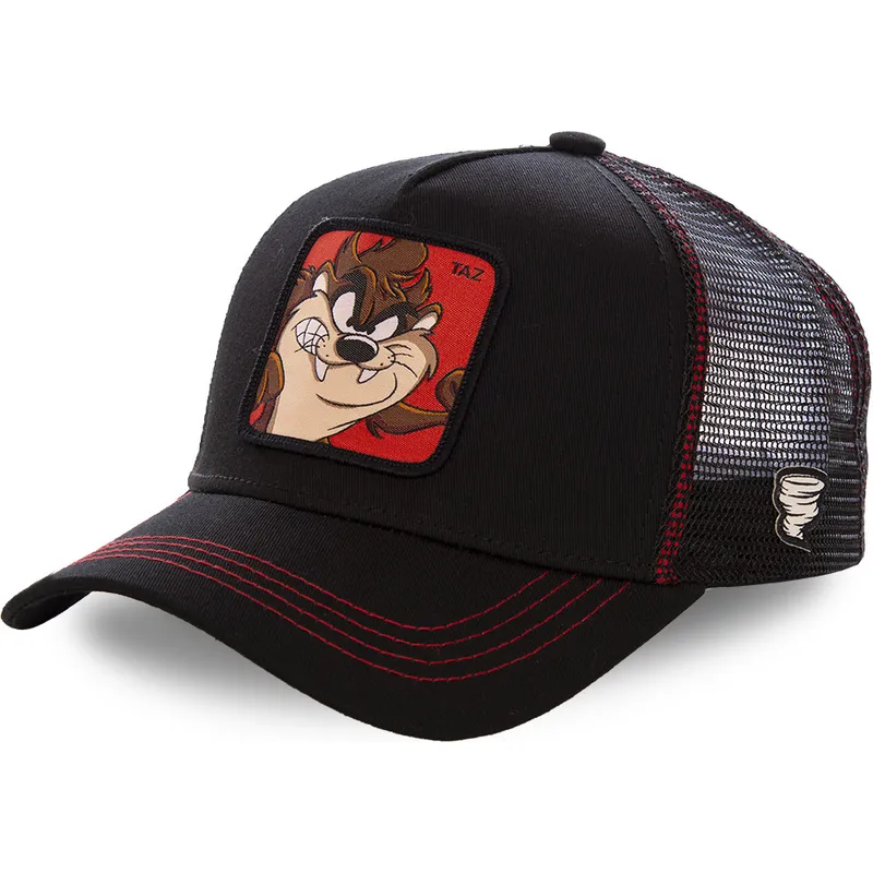 petten-gebogen-zwart-snapback-tasmaanse-duivel-looney-tunes-van-capslab petten-gebogen-zwart-snapback-tasmaanse-duivel-looney-tunes-van-capslab