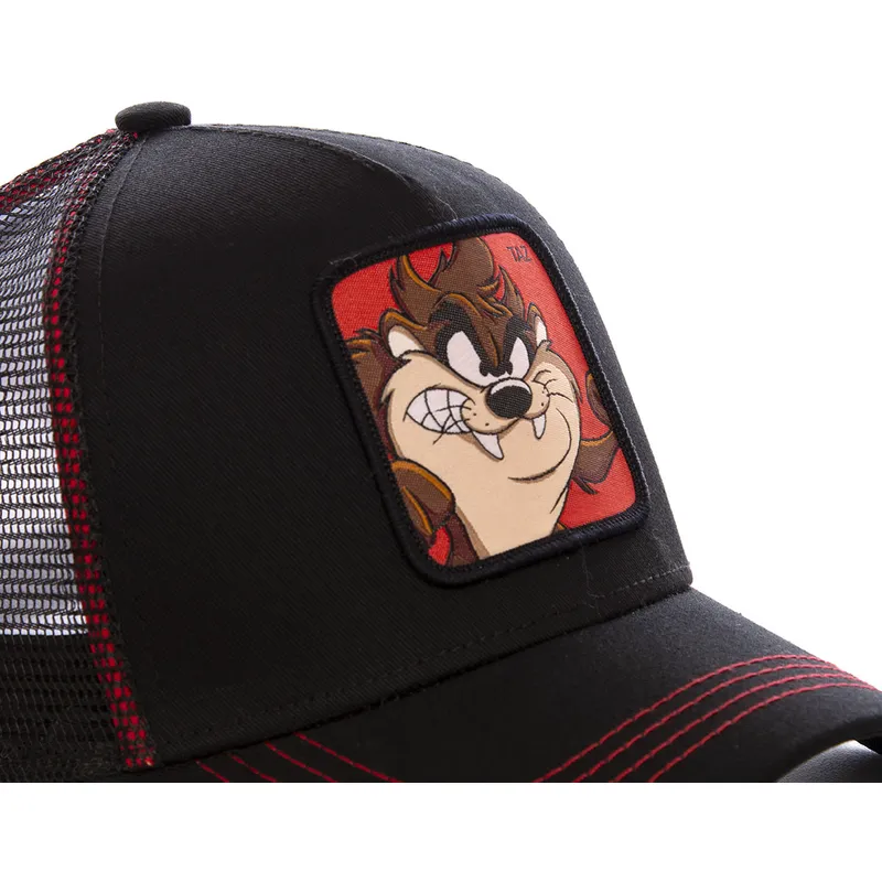 petten-gebogen-zwart-snapback-tasmaanse-duivel-looney-tunes-van-capslab petten-gebogen-zwart-snapback-tasmaanse-duivel-looney-tunes-van-capslab