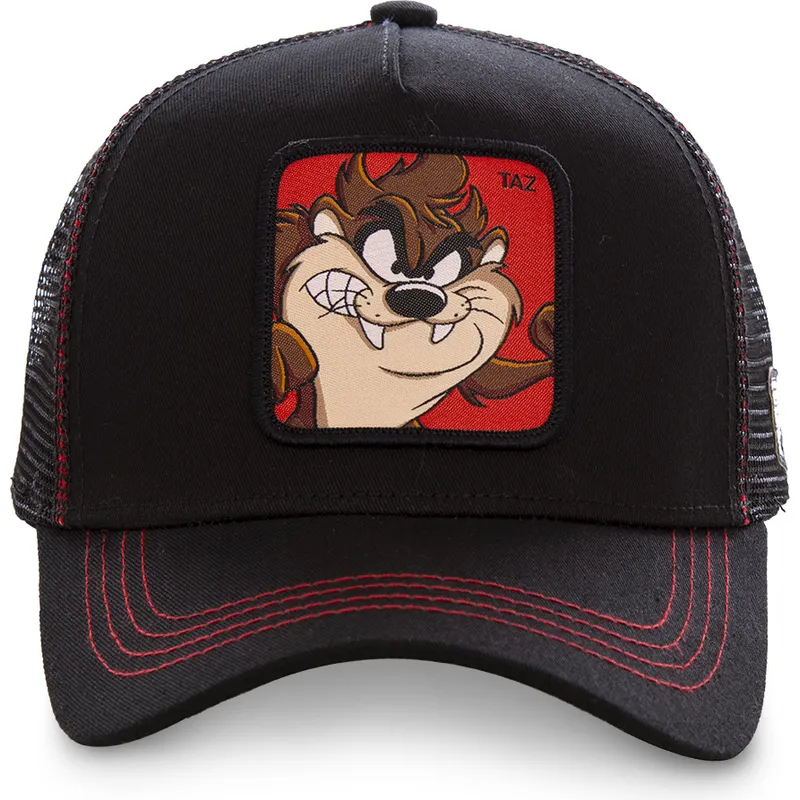 petten-gebogen-zwart-snapback-tasmaanse-duivel-looney-tunes-van-capslab petten-gebogen-zwart-snapback-tasmaanse-duivel-looney-tunes-van-capslab