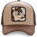 petten-gebogen-bruin-snapback-tasmaanse-duivel-looney-tunes-van-capslab