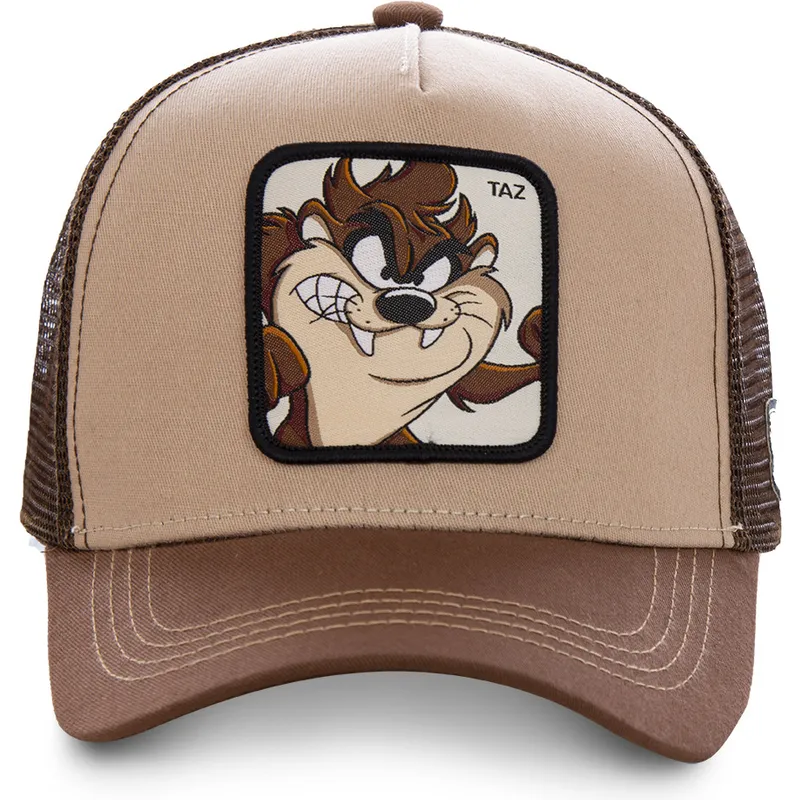 petten-gebogen-bruin-snapback-tasmaanse-duivel-looney-tunes-van-capslab