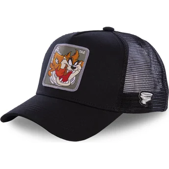 Petten gebogen zwart snapback Tasmaanse duivel Looney Tunes van Capslab