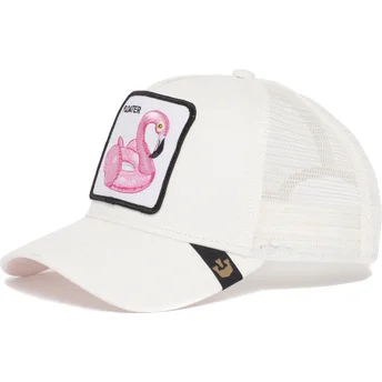 Petten gebogen wit snapback flotador Floater The Farm van Goorin Bros.