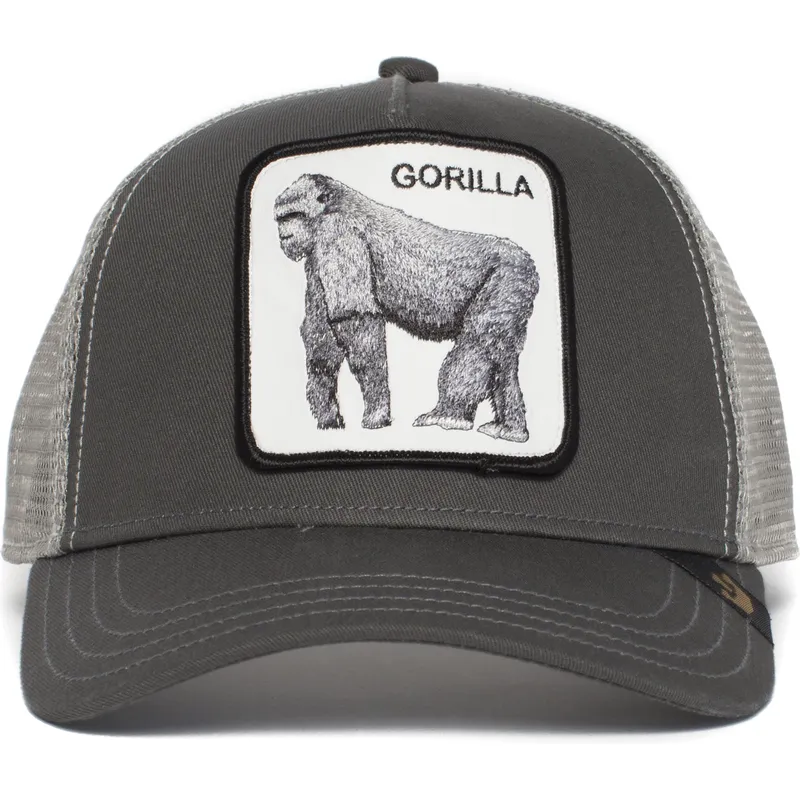 petten-gebogen-grijs-snapback-king-of-the-jungle-the-farm-van-goorin-bros petten-gebogen-grijs-snapback-king-of-the-jungle-the-farm-van-goorin-bros