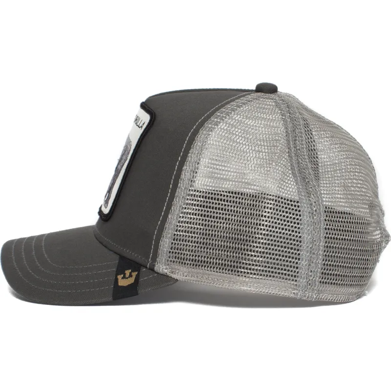 petten-gebogen-grijs-snapback-king-of-the-jungle-the-farm-van-goorin-bros petten-gebogen-grijs-snapback-king-of-the-jungle-the-farm-van-goorin-bros