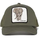petten-gebogen-groen-snapback-elephant-the-farm-van-goorin-bros