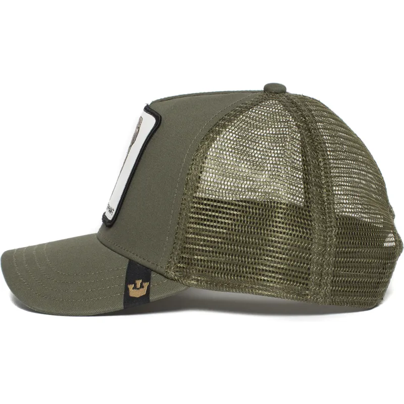 petten-gebogen-groen-snapback-elephant-the-farm-van-goorin-bros