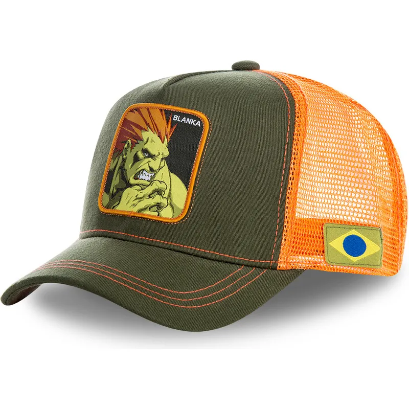 petten-gebogen-groen-snapback-bla-blanka-street-fighter-van-capslab