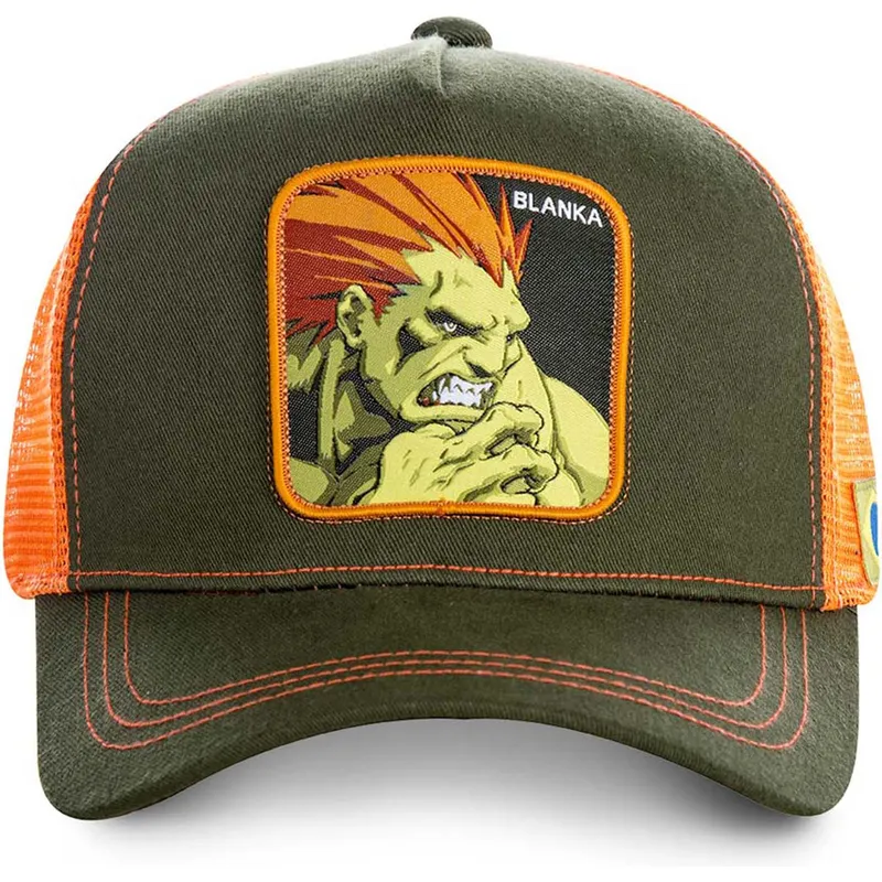 petten-gebogen-groen-snapback-bla-blanka-street-fighter-van-capslab