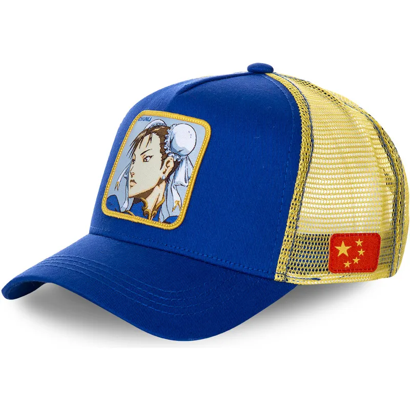 petten-gebogen-blauw-snapback-chu-chun-li-street-fighter-van-capslab