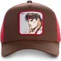 petten-gebogen-rood-snapback-ryu-street-fighter-van-capslab