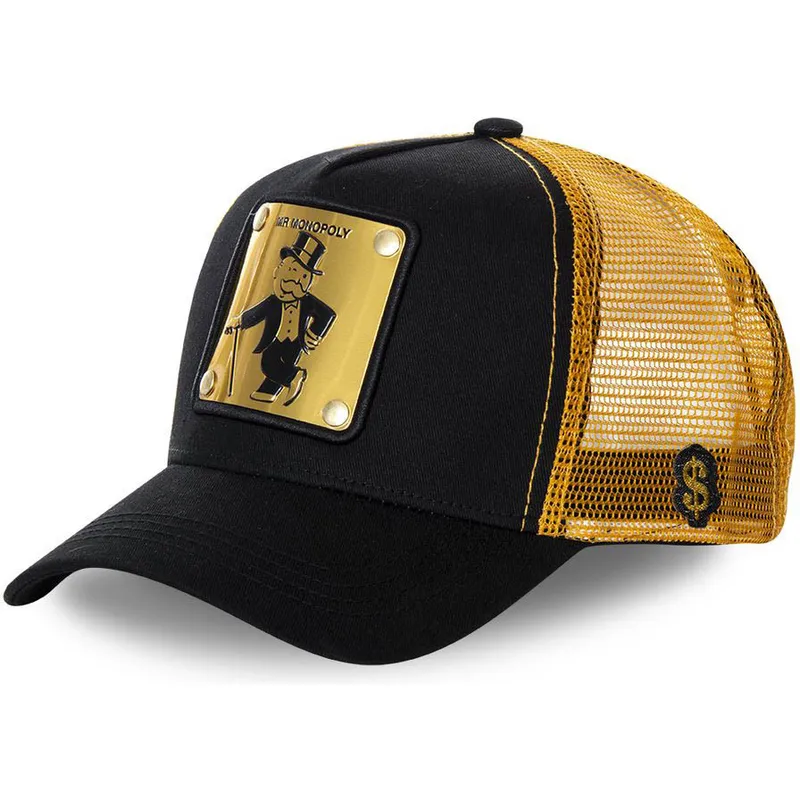 petten-gebogen-zwart-snapback-uncle-money-rich-uncle-pennybags-monopoly-van-capslab