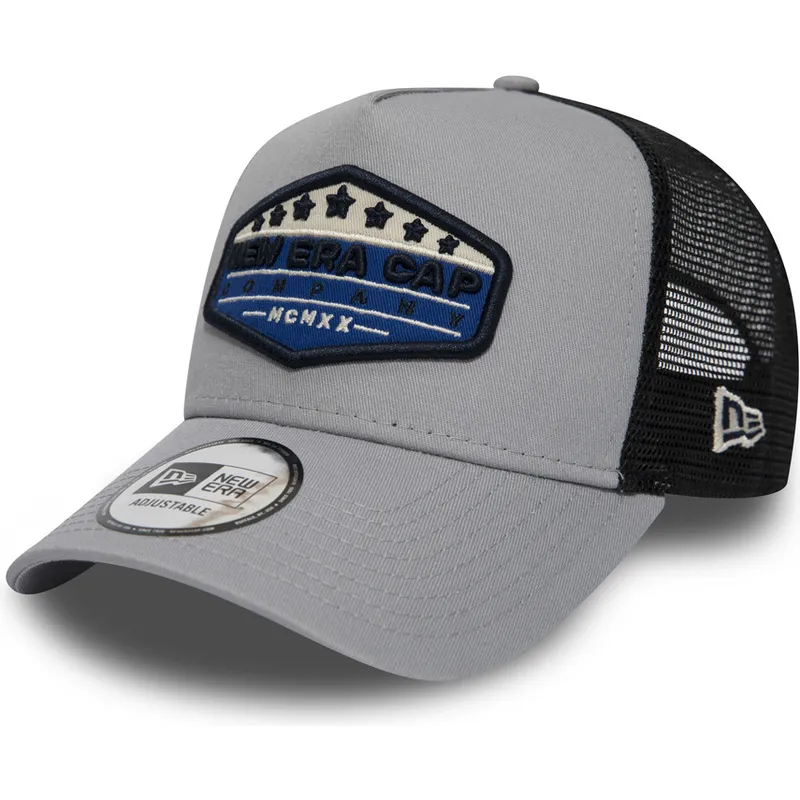petten-gebogen-grijs-snapback-patch-a-frame-van-new-era