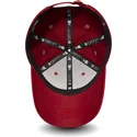petten-gebogen-rood-verstelbaar-9forty-essential-van-new-york-yankees-mlb-van-new-era