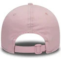 petten-gebogen-roze-verstelbaar-9forty-essential-van-boston-red-sox-mlb-van-new-era